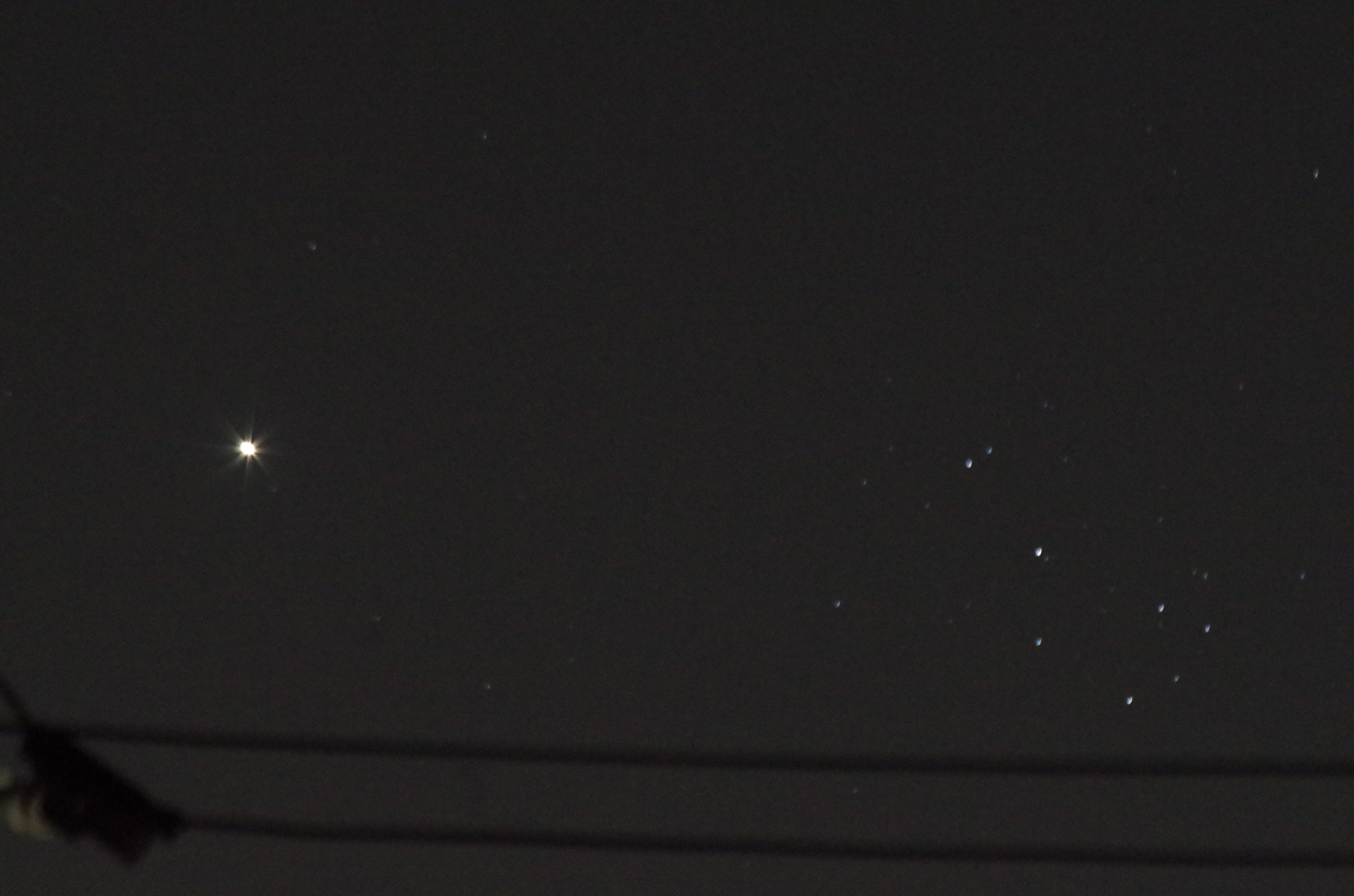 K-50：金星とプレアデス星団が接近