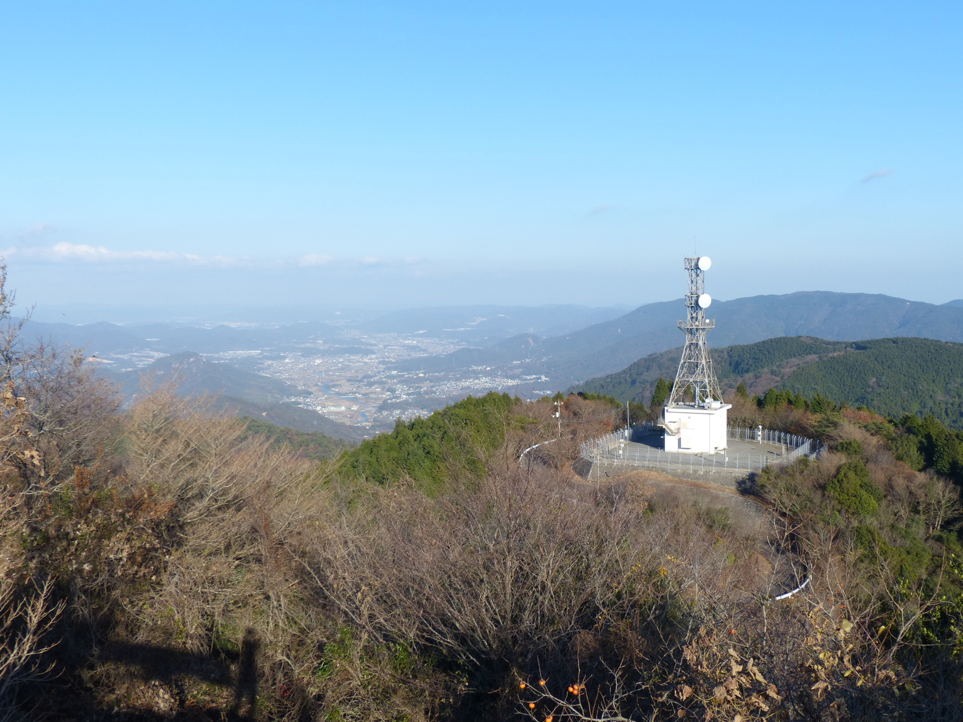 灰ヶ峰より・焼山方面